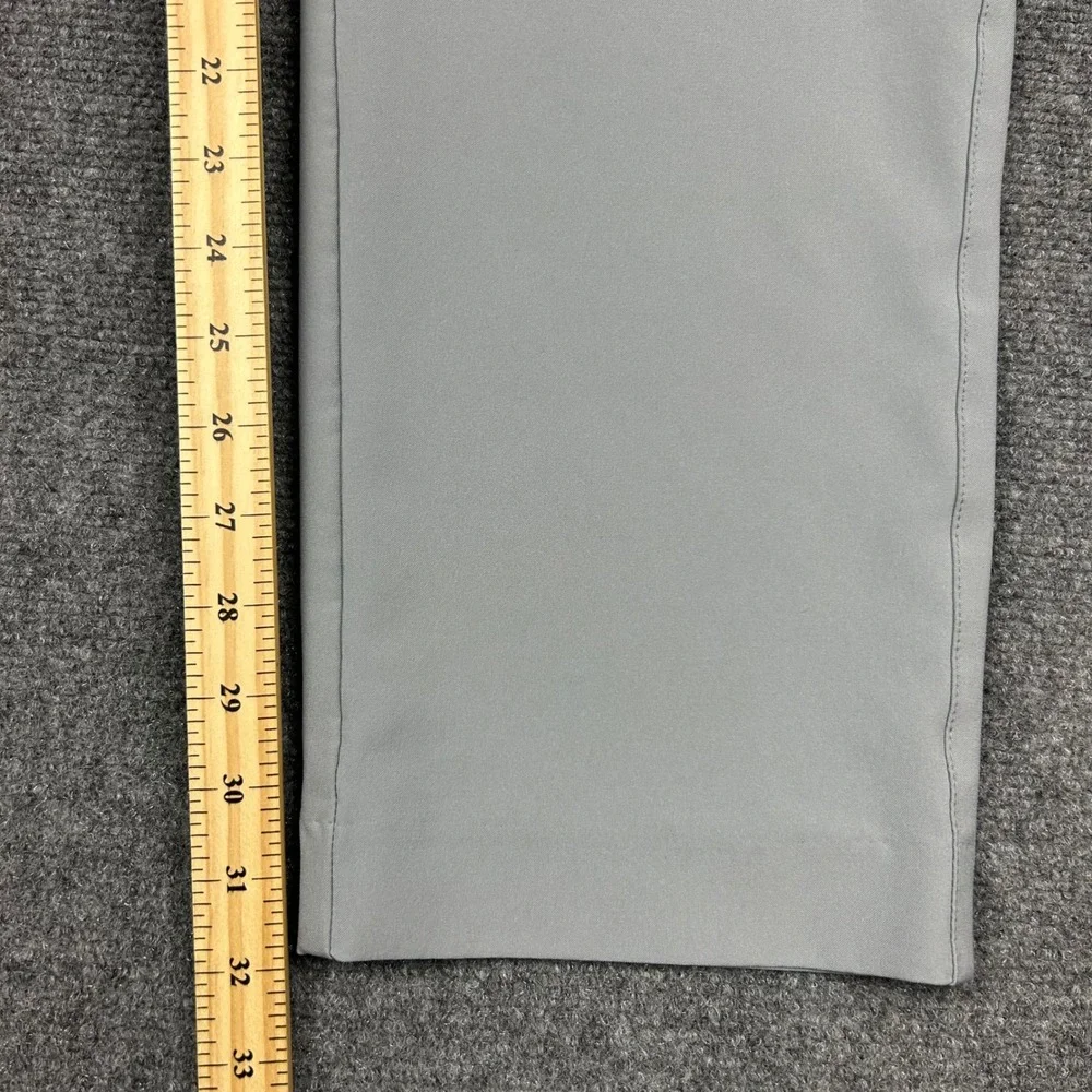 FootJoy Pro Tour Golf Pants Mens 38x32 Grey Performance Stretch Flat Front Chino